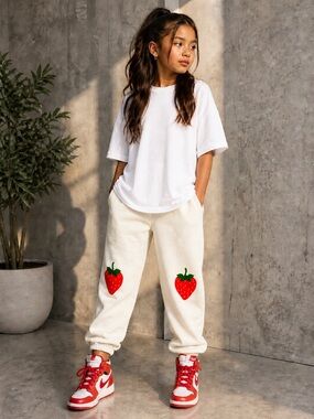 Kate Spade New York x Target Adaptive Strawberry Jogger Sweatpants Size S NWT
